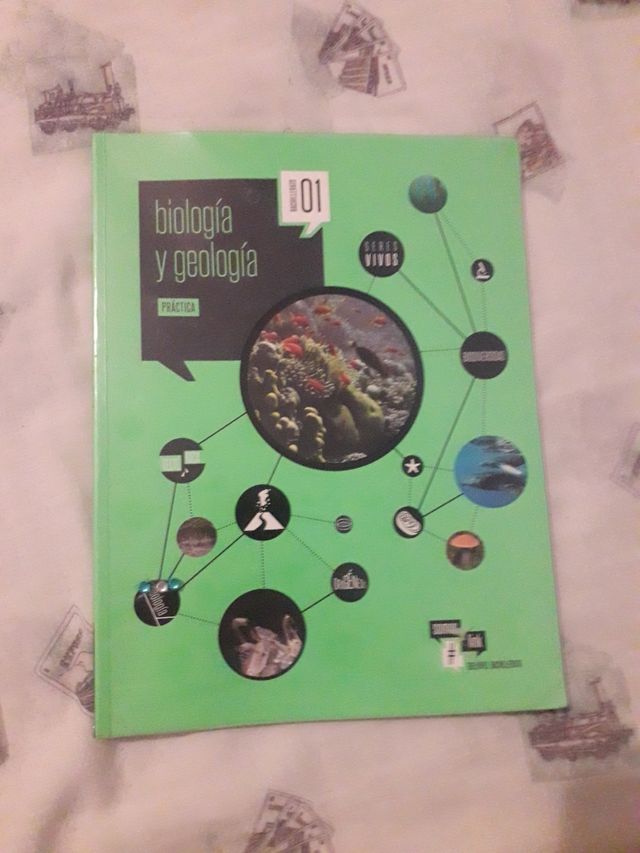Libro práctica biología y geología edelvives 1bach