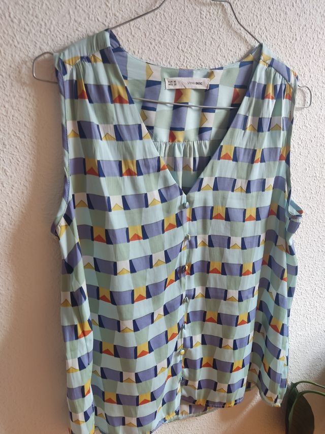 Blusa sin mangas Sfera