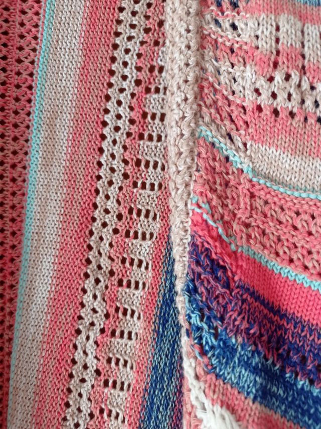 Chaqueta de hilo Zara.