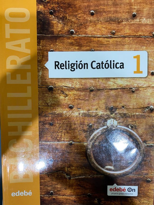 Libro Religión Católica 1 Bachillerato