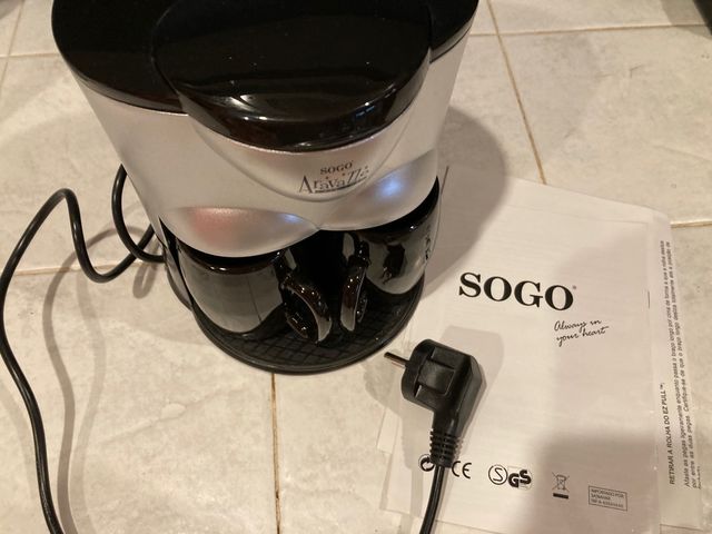 Cafetera Sogo goteo casi nueva