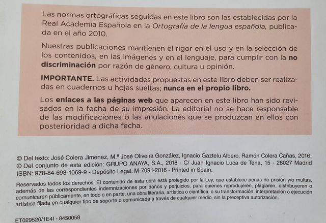 Matemáticas Académicas 4 ESO
