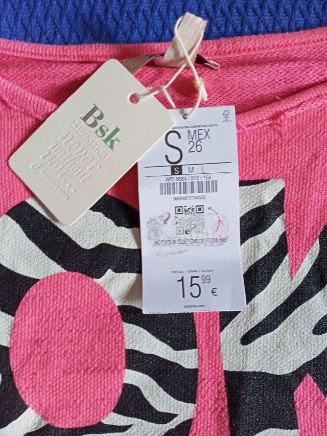 Jersey con etiqueta ,estrenar