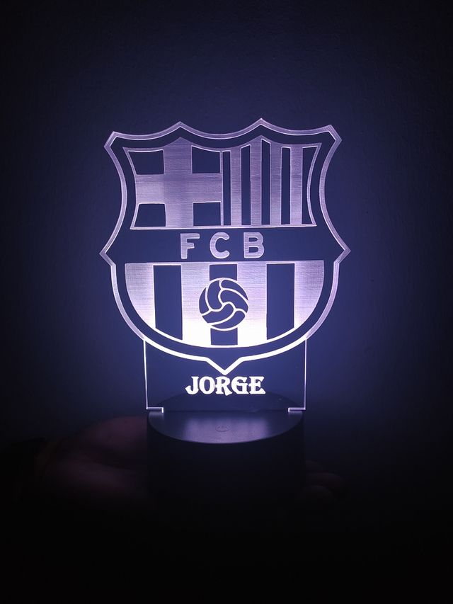 Lampara led personalizada.