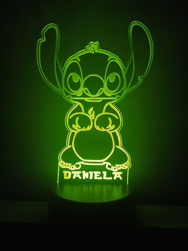 Lampara led personalizada.
