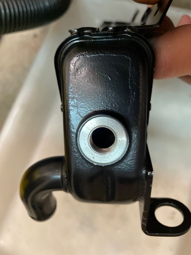 Radiador izquierdo Kawasaki KDX 250 91 39061-1127