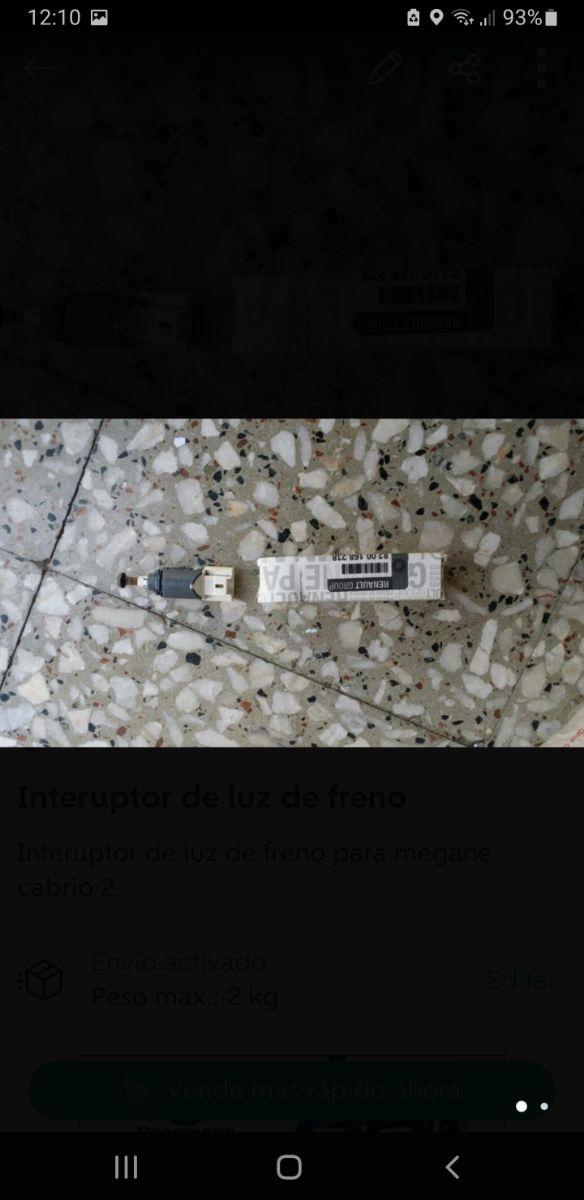 Accesorios Renault megane cabrio 2005.