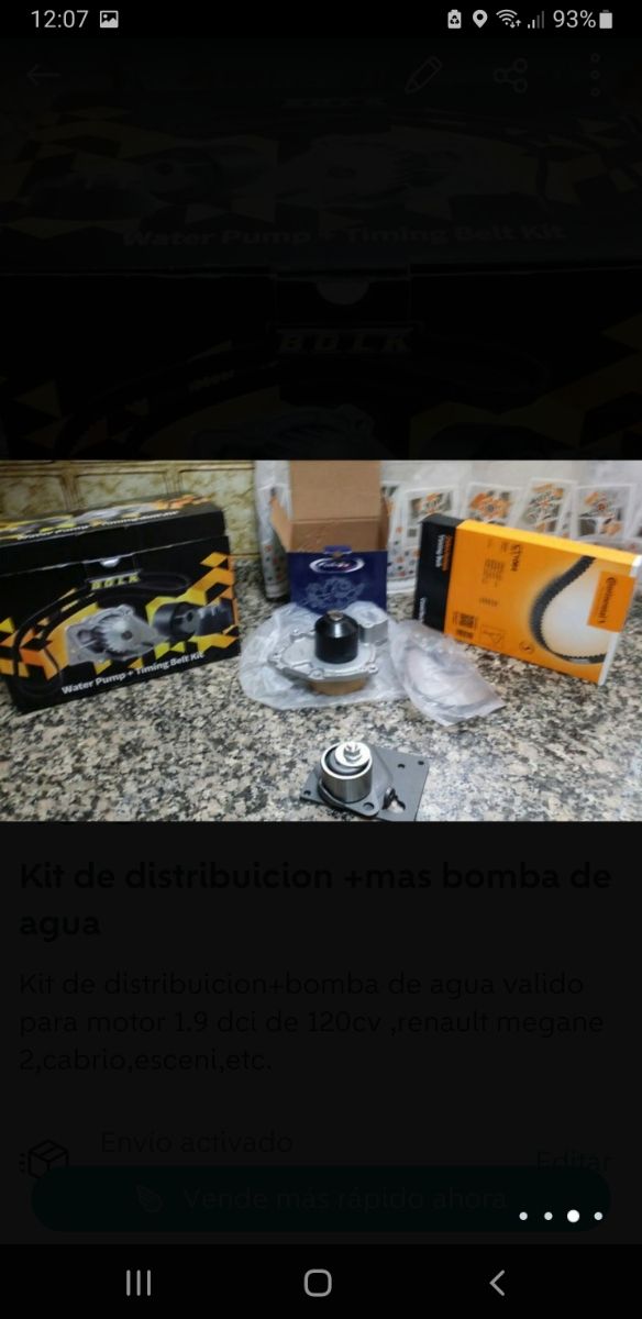 Accesorios Renault megane cabrio 2005.