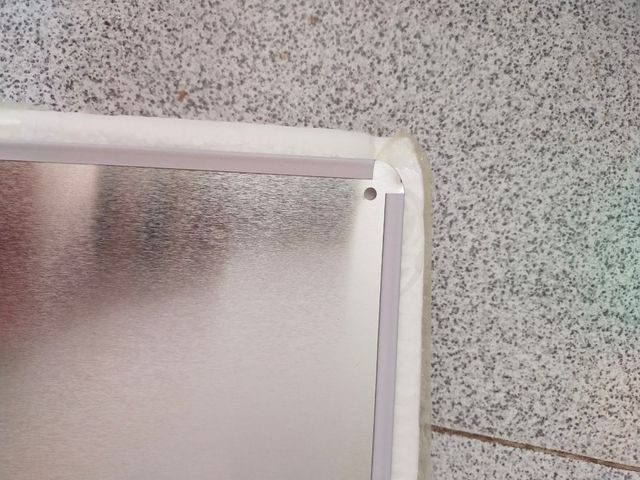 Cartel de metal ramo de flores con abejas