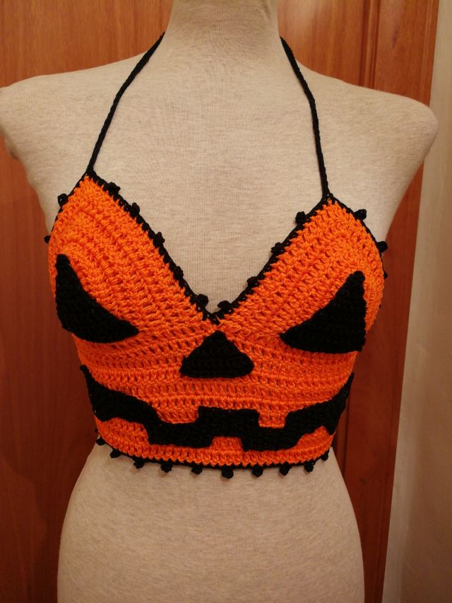 top Halloween talla S