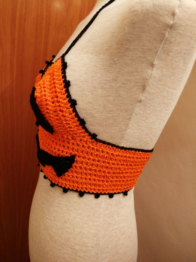 top Halloween talla S