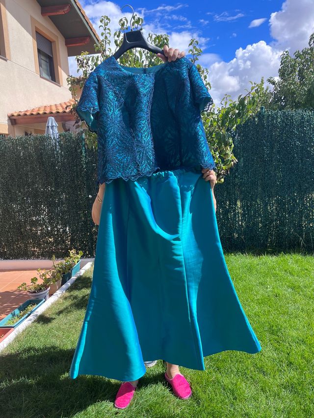 Traje madrina Maria Casals