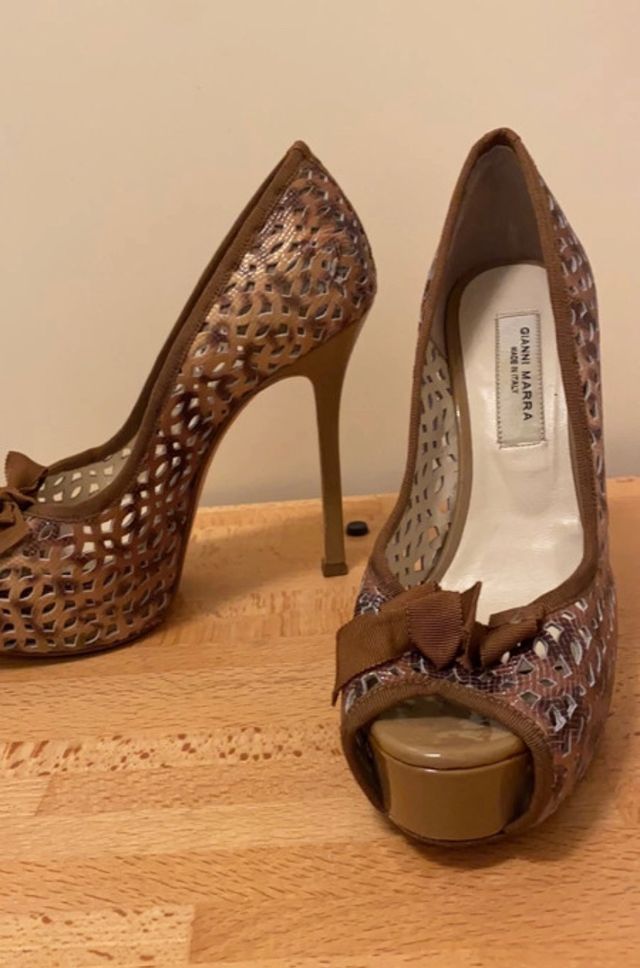 Scarpe tacco donna n 37 Gianni Marra 