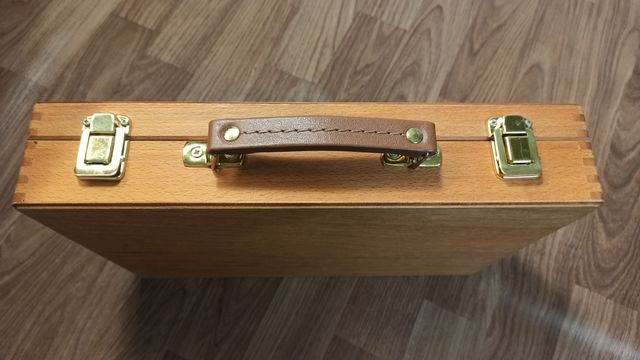 Caja de pinturas de óleo