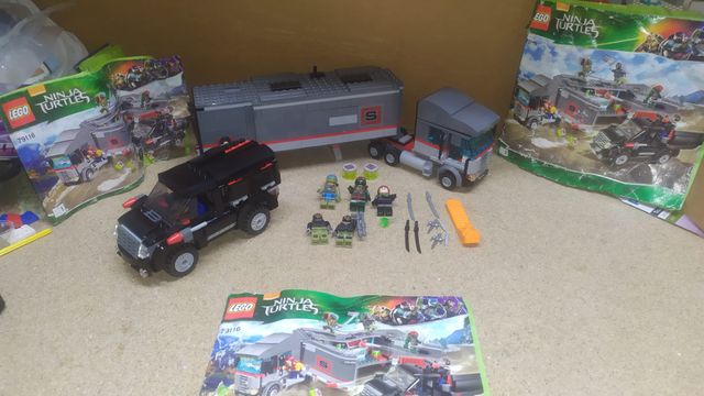 Lego camión tortugas ninja ENVIO