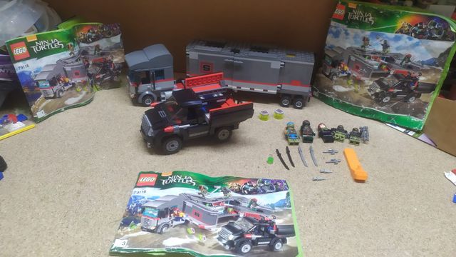 Lego camión tortugas ninja ENVIO