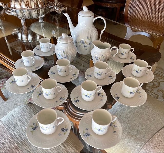 Juego de Café Porcelana de Limoges ( France) 