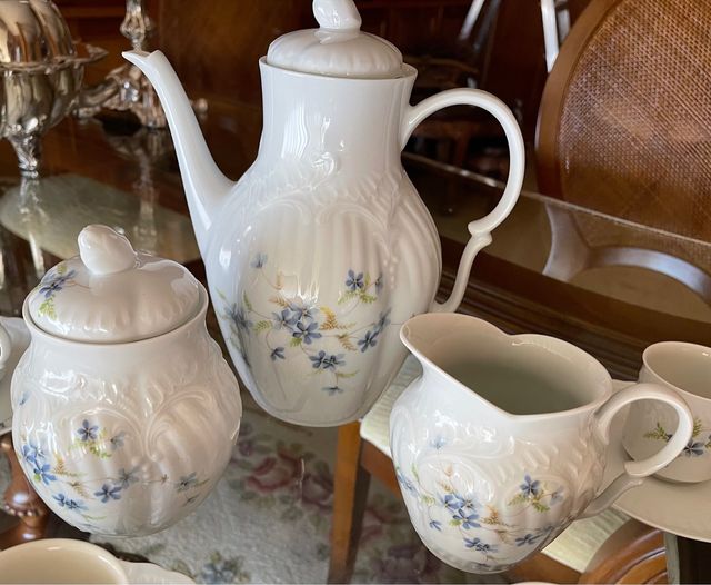 Juego de Café Porcelana de Limoges ( France) 