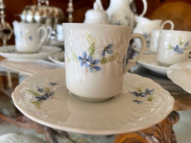 Juego de Café Porcelana de Limoges ( France) 