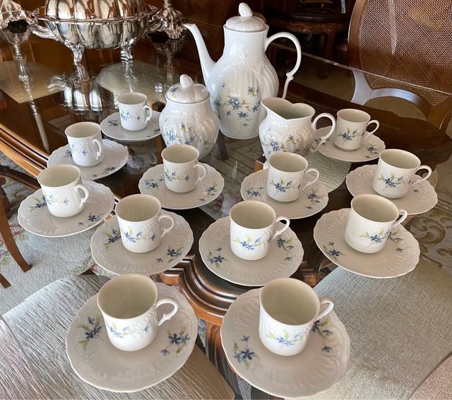 Juego de Café Porcelana de Limoges ( France) 
