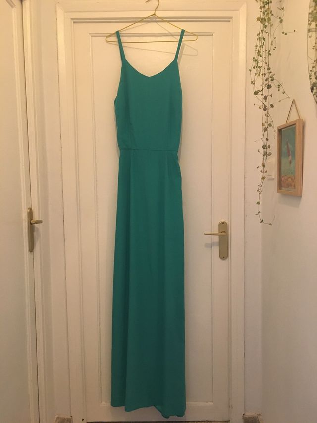 Abito da festa verde acqua 