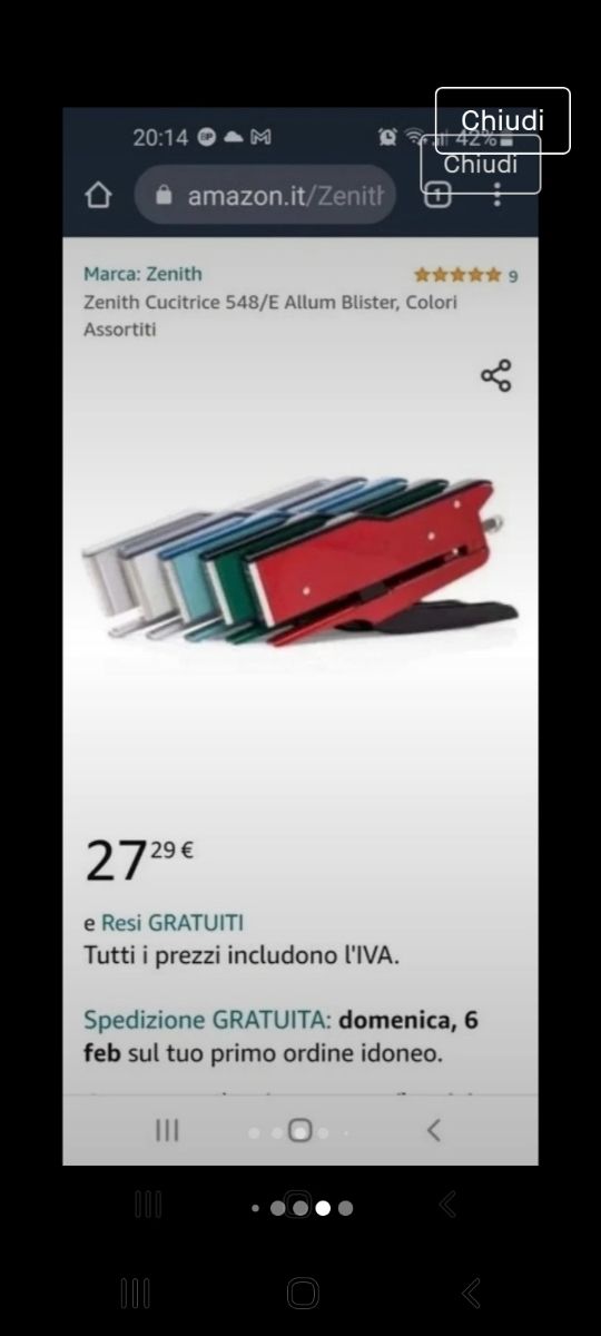 articoli scuola/ufficio