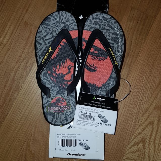 Chanclas Infantiles Jurassic Park  T-EUR31 unisex