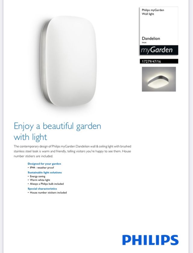 Aplique Philips pared