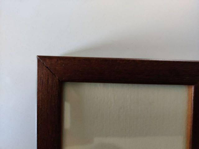 Portafoto triplo con cornice in legno