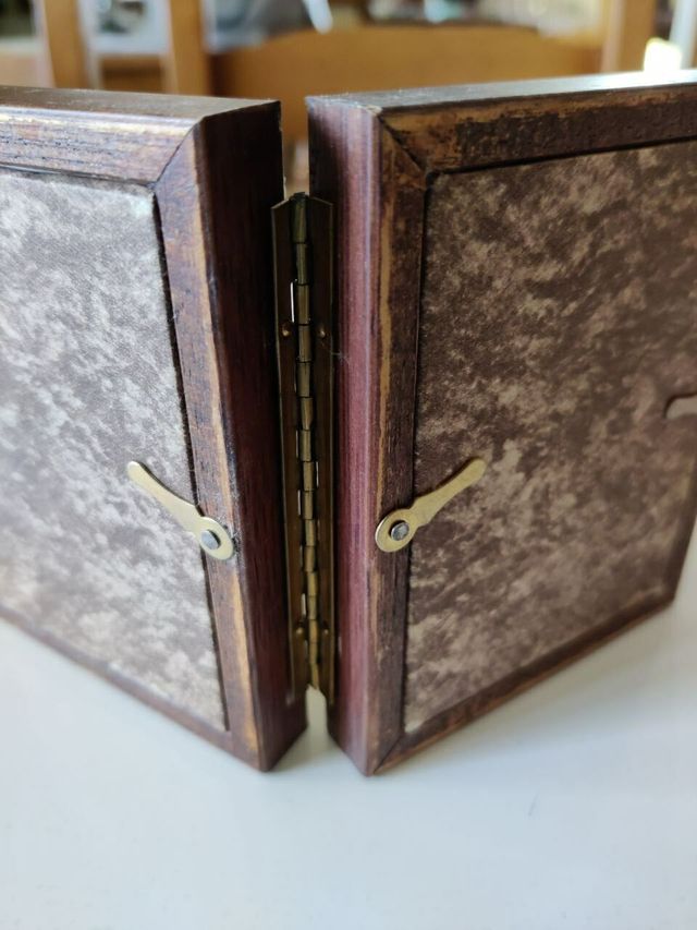 Portafoto triplo con cornice in legno