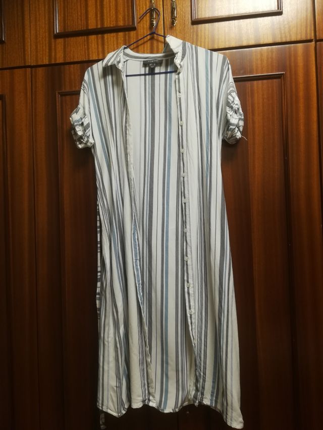 Vestido camisero midi