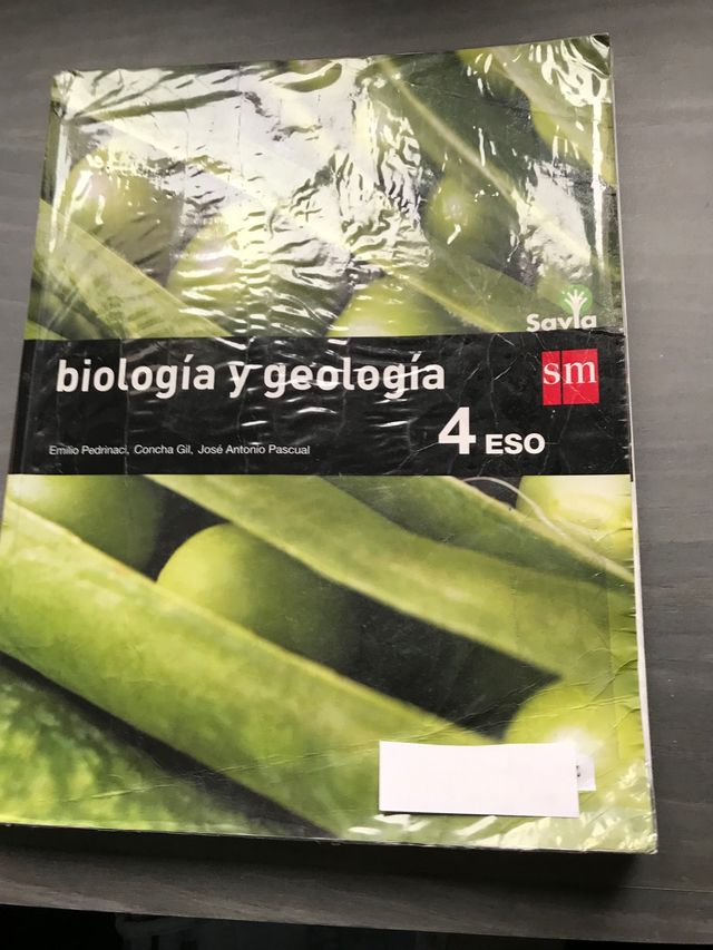 Biología y geología 4º Eso SM