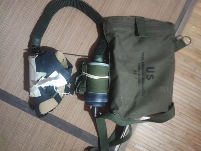 mascara de gas m2a1 de u.s.