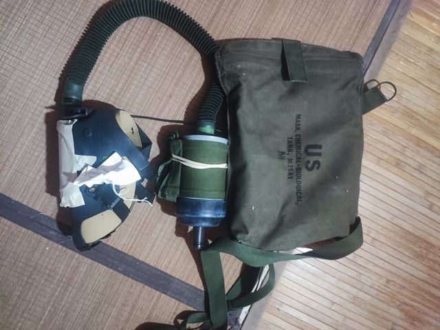 mascara de gas m2a1 de u.s.