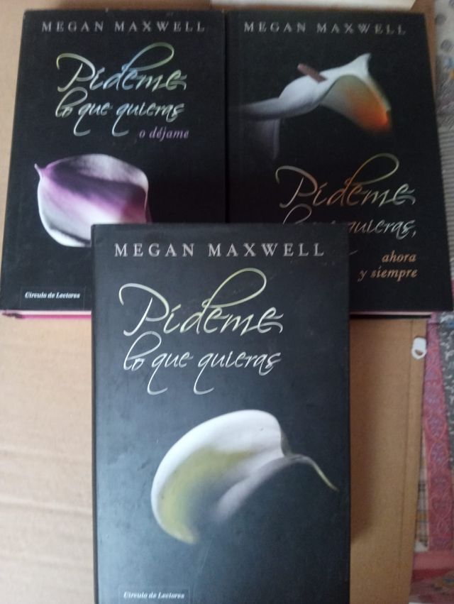 Lote libros de Megan Maxwell.