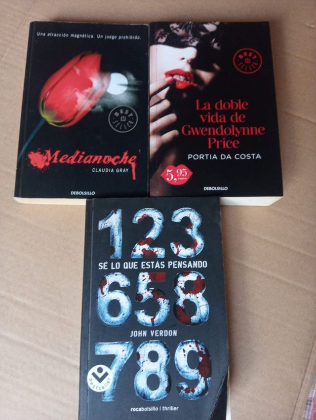 lote libros betseller.