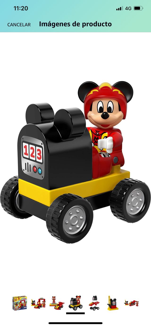 Lego Duplo Disney Mickey Mouse deportivo