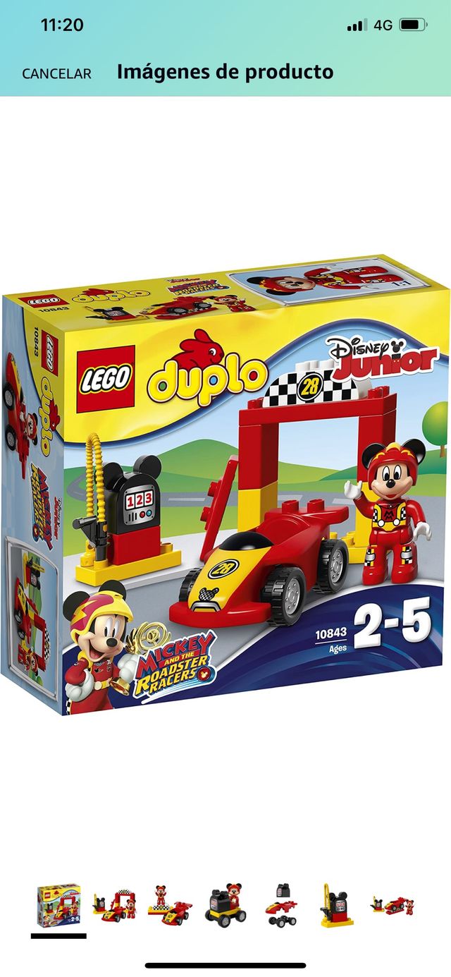 Lego Duplo Disney Mickey Mouse deportivo