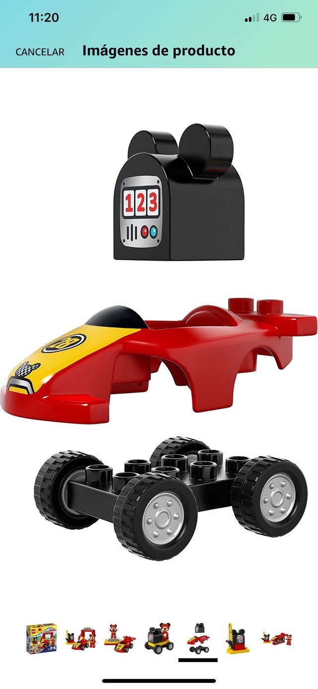 Lego Duplo Disney Mickey Mouse deportivo