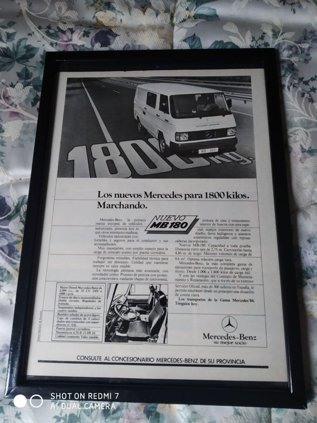 mercedes furgonetas cuadros