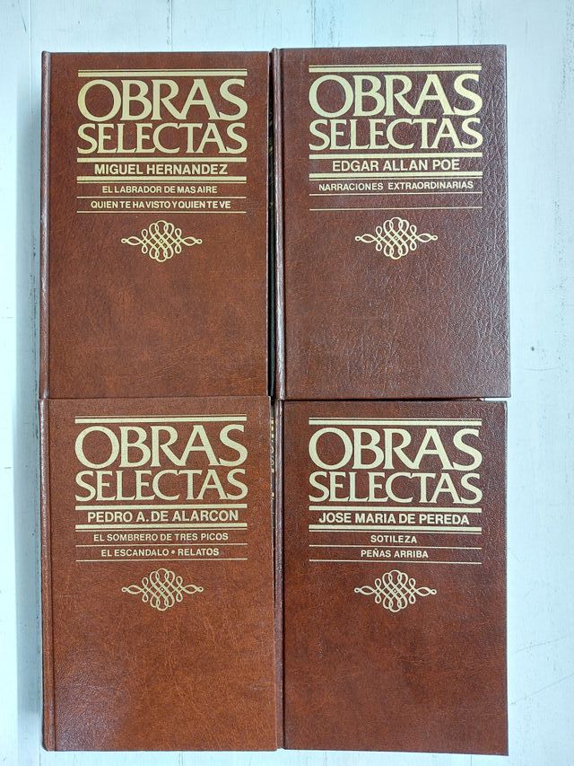 Obras Completa y Selectas. Variadas. Símil piel