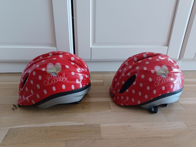 Casco bici Ked niña lunares