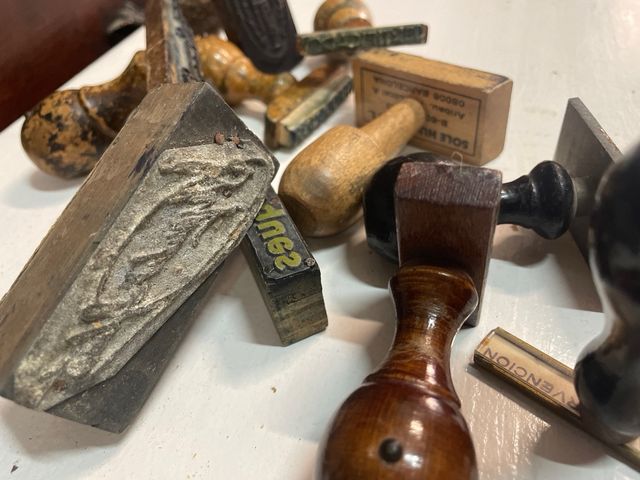 Timbri antichi Tampons 