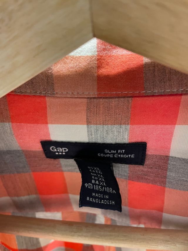 Camisa de cuadros de GAP XL