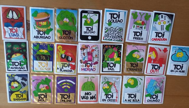 Cromos Toi (pegatinas)