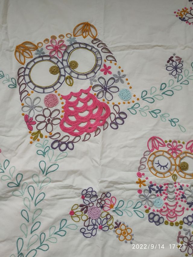 funda nòrdica bebè 100x120 + funda coixí+ baixera