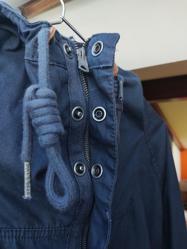 Casaco azul Pull and Bear