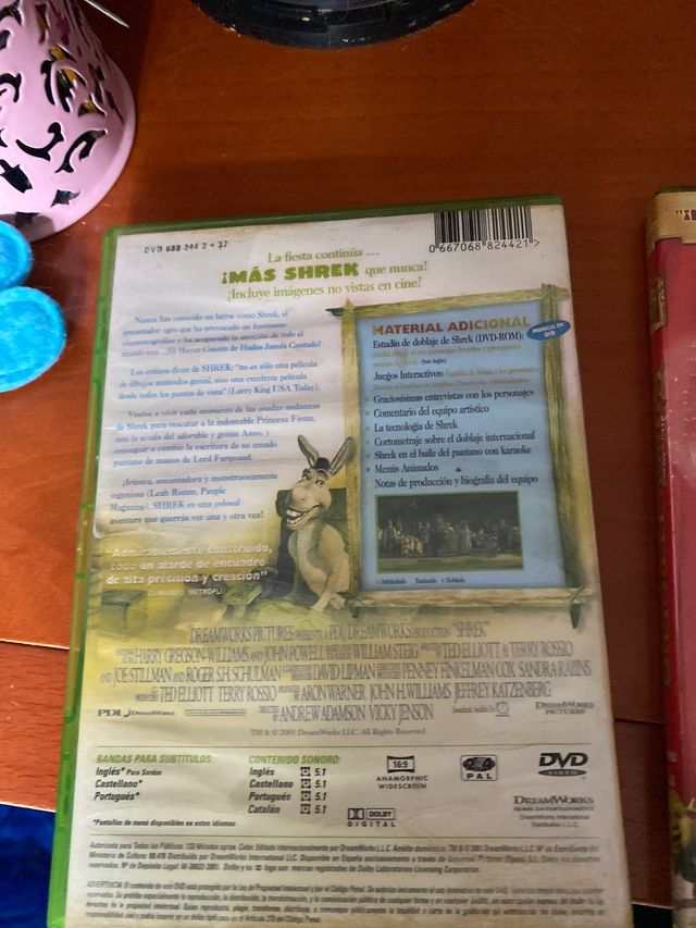 Colección DVDs SHREK