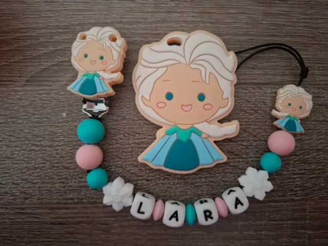 pack chupetero personalizado Elsa