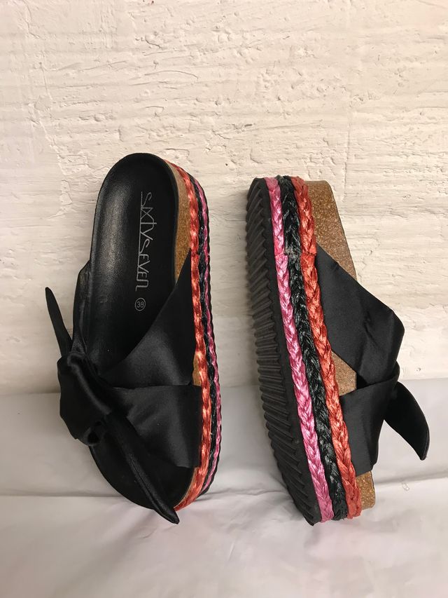 CUÑAS SIXTYSEVEN TRENZADO COLOR T. 38